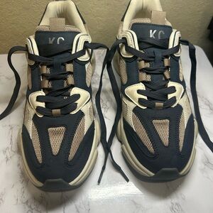 Kenneth Cole New York Men's Chunky Sneakers in Navy and Beige